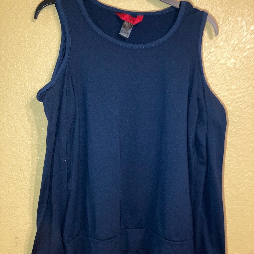 Long sleeve blue shirt